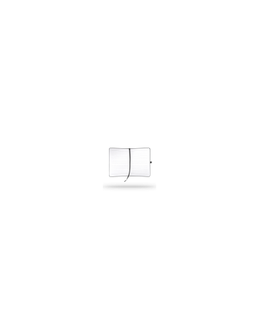 Carnet A6 Similicuir Noir - Finition Estampage