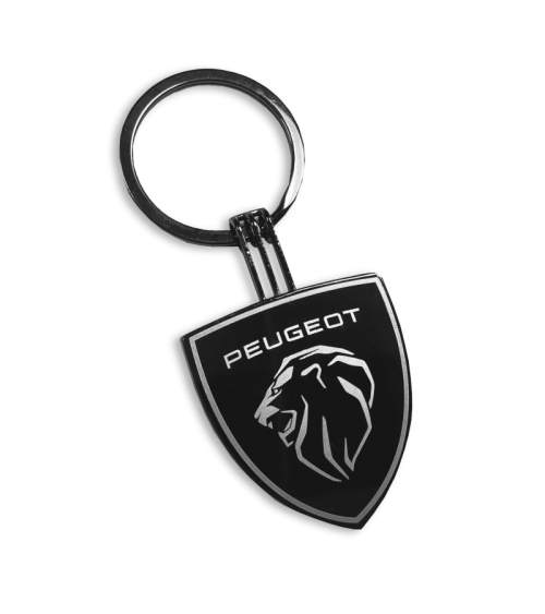 Porte-clés brillant - Métal Plomb - Sur-Mesure